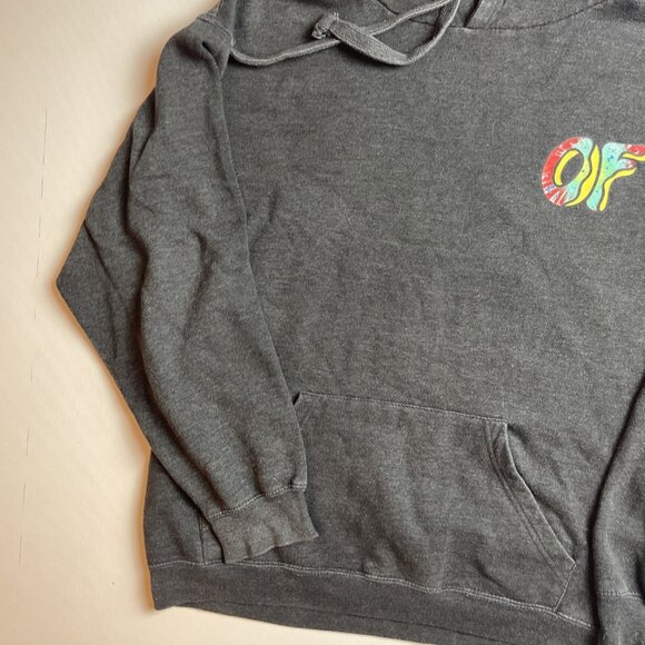Odd Future Pullover Hoodie Men Large (fit M) Gray Tie Dye logo (Please read) - Picture 4 of 11